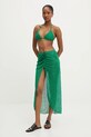 Answear Lab costum de baie din două piese cu fustă usor rigidizat verde 1389.hlk