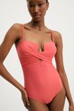 Îmbrăcăminte Answear Lab costum de baie dintr-o bucată vy8136.flk portocaliu
