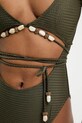 Answear Lab costum de baie dintr-o bucată verde hs1fw1701.flk