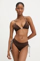Dvoudílné plavky Answear.LAB jemně vyztužené hnědá py2a5900.fh