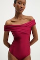 Oblečení Jednodílné plavky Answear.LAB PW1A5510.fh burgundské