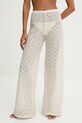Îmbrăcăminte Answear Lab costum de baie din două piese și pantaloni de plajă hl2fw26.hl4fw27.FLK bej