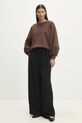 Answear Lab hanorac de bumbac 93880.FLK maro WW25