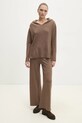 Answear Lab maglione in lana 8353.0.ilk marrone WW25