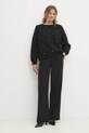 Answear.LAB bluza 3497.ilk czarny WW25