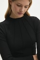 Majica z dolgimi rokavi Answear.LAB črna 3875.tos