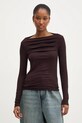 Answear Lab longsleeve uni maro sng.104.tos
