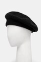 Answear.LAB beret wełniany wełna czarny 1169.CMS