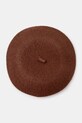 Answear.LAB beret wełniany FG23502.hms brązowy WW25