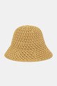 Answear Lab palarie din bumbac 1281.CMS bej WW25
