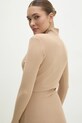 Answear Lab rochie și cardigan maro MG58857AB.HWK
