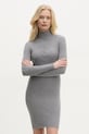 Answear Lab rochie și cardigan gri MG58857AB.HWK