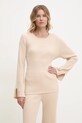 Odzież Answear.LAB sweter i spodnie qt91025.fms beżowy