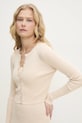 Answear Lab rochie și cardigan L1593.hlk bej