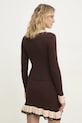 Svetr a sukně Answear.LAB hnědá .081011.ilk