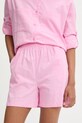 Ρούχα Πουκάμισο και βερμούδα Answear.LAB 1080.hos ροζ