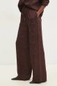 Answear Lab pantaloni maro 45126.ms