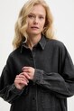 Answear Lab camicia di jeans L12550AB.ilk nero