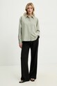 Answear.LAB koszula 193.0019.TWK zielony WW25