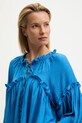 Answear.LAB bluzka 2521000.TWK niebieski