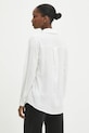 Odzież Answear.LAB koszula lniana E25.60.FLK biały
