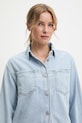 Answear Lab cămașă din denim albastru LG678.hos