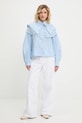 Answear.LAB koszula bawełniana W33050.ios niebieski WW25