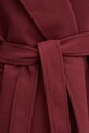 Answear Lab palton de lana sng.45.tos burgundia