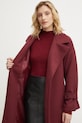 Answear Lab płaszcz z wełną sng.45.tos