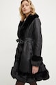 Kabát Answear.LAB čierna 16058.FLK