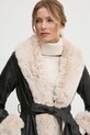 Answear Lab palton negru 16058.FLK