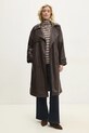 Kabát Answear.LAB b9656.1.ILK hnedá WW25