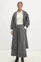 Answear Lab palton de lana gri 92710.IKK