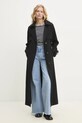 Answear Lab trenci 8302.flk negru WW25