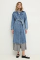 Answear Lab palton jeans sng.92.tos albastru WW25