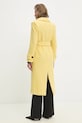 Odzież Answear.LAB płaszcz wełniany LD2236.HWK żółty