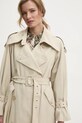 Джинсовий тренч Answear Lab 3492.flk бежевий