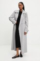 Answear Lab trencz jeansowy szary CO68548.IKK