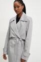 Answear Lab trencz jeansowy CO68548.IKK szary