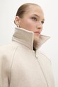 Vlnená bunda Answear Lab co982.ios béžová