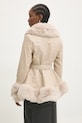 Odzież Answear Lab kurtka 16057.FLK beżowy