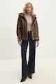 Bunda Answear.LAB SHENG.HWK hnedá WW25