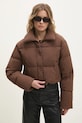 Answear Lab geaca cu captuseala maro YR002.HWK