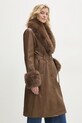 Kabát Answear.LAB hnedá pu1426.ilk