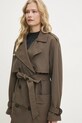 Тренч Answear.LAB зелений 8709.flk