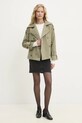 Короткий тренч Answear.LAB trch004.flk зелёный WW25