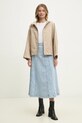 Куртка Answear.LAB 2780.ILK бежевый WW25