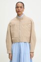 Answear Lab jacheta de bumbac bej pk2856.ILK