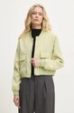 Куртка-бомбер Answear Lab з підкладкою зелений 68009.hos