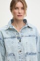 Answear Lab geaca jeans albastru TR534.HWK